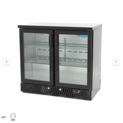  Ψυγείο ποτών 2 αρθρωτές πόρτες